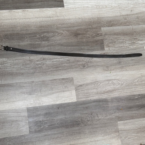 RALPH LAUREN GENUINE LEATHER Black Belt - Picture 1 of 5